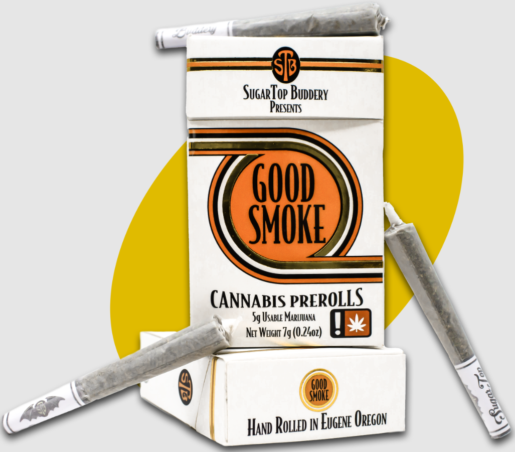 Photograph of product: SUGARTOP | GOOD SMOKE PRE-ROLL 10-PACK | NARNIA / TROPICANNA CHERRY