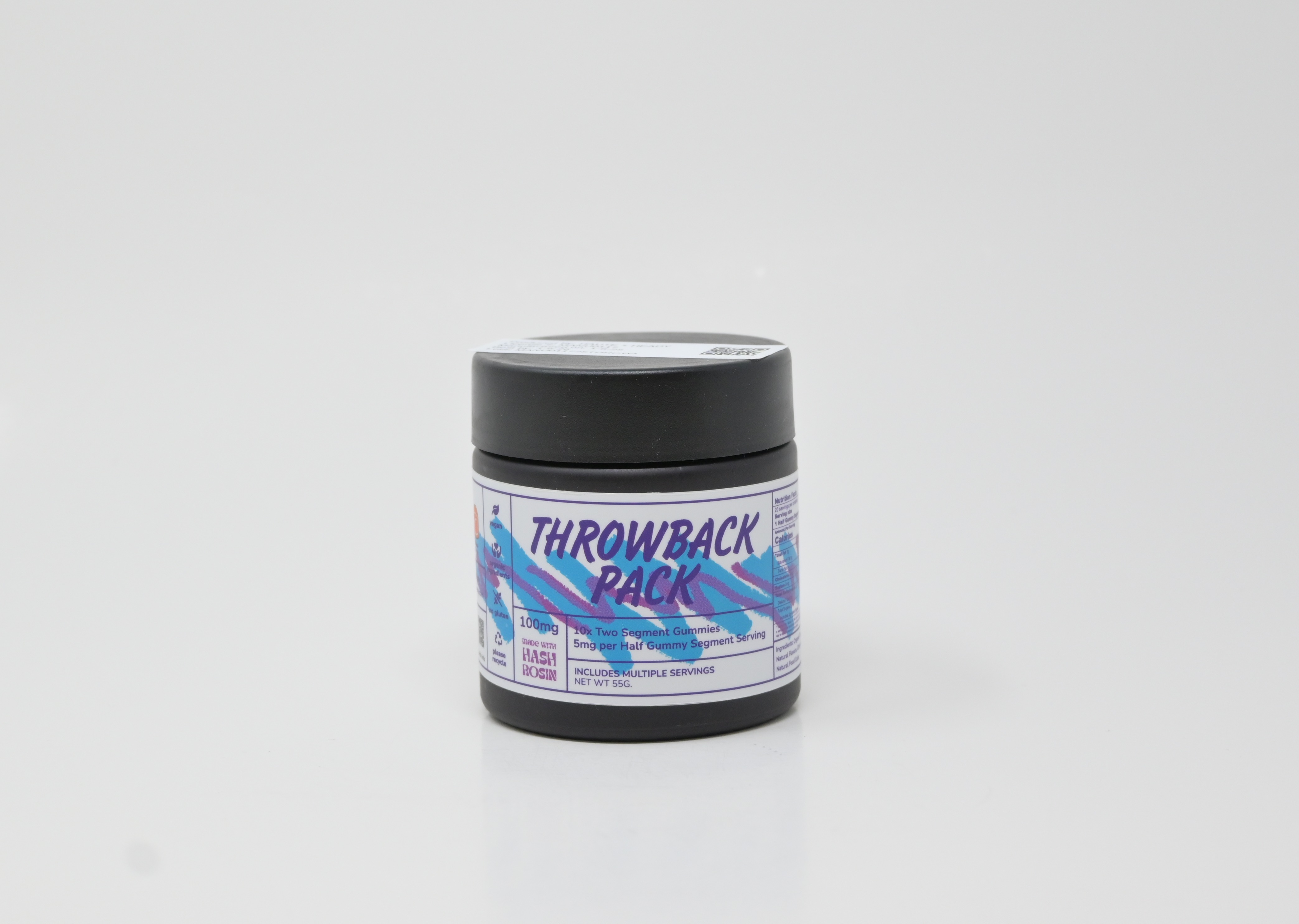 Photograph of product: Haute & Heady | Throwback Pack Gummies - 10ct/10mg | 100mg