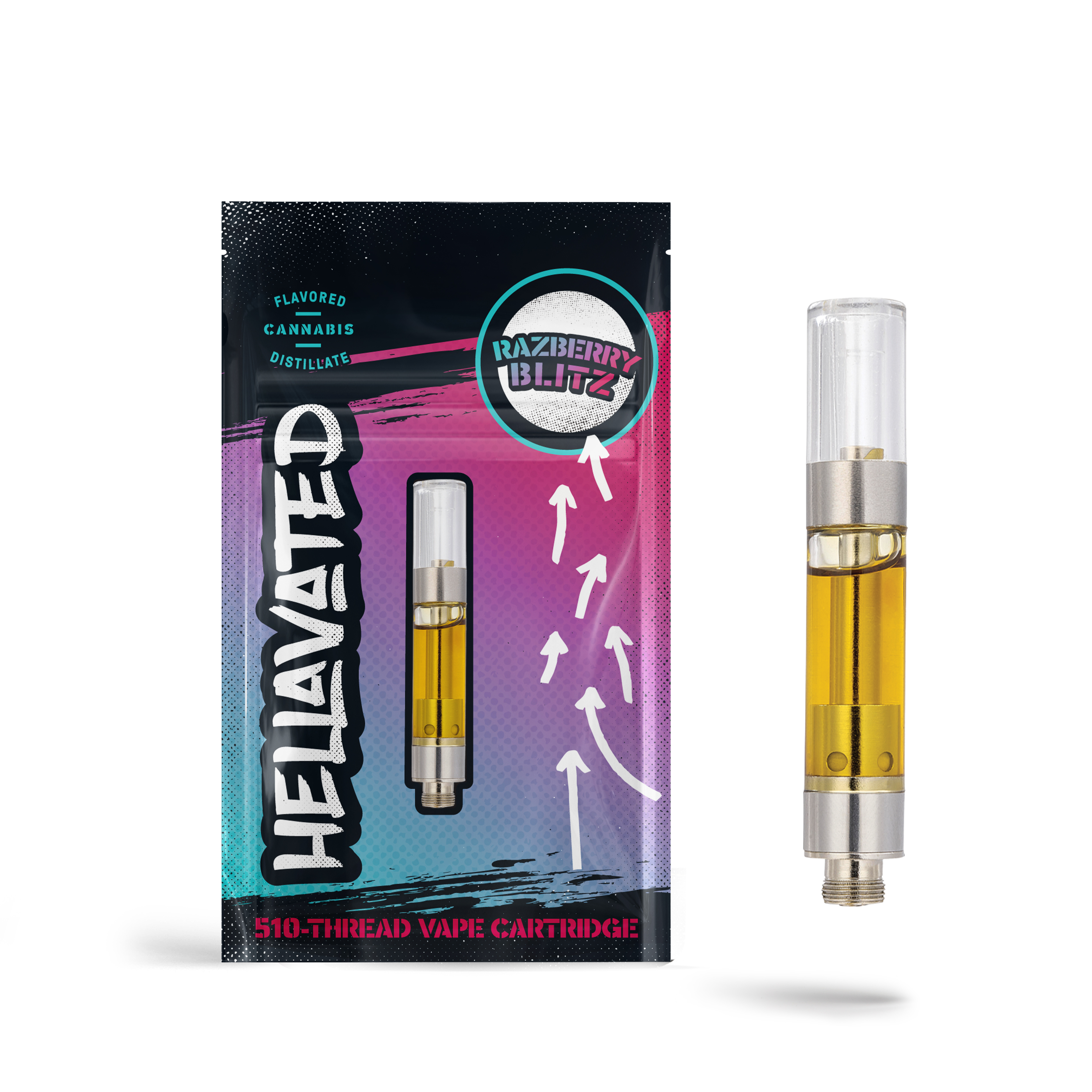 Photograph of product: Razberry Blitz - Distillate - Cart