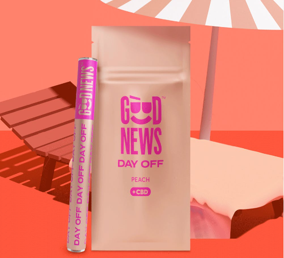 Photograph of product: Day Off - Disposable Vape - Good News