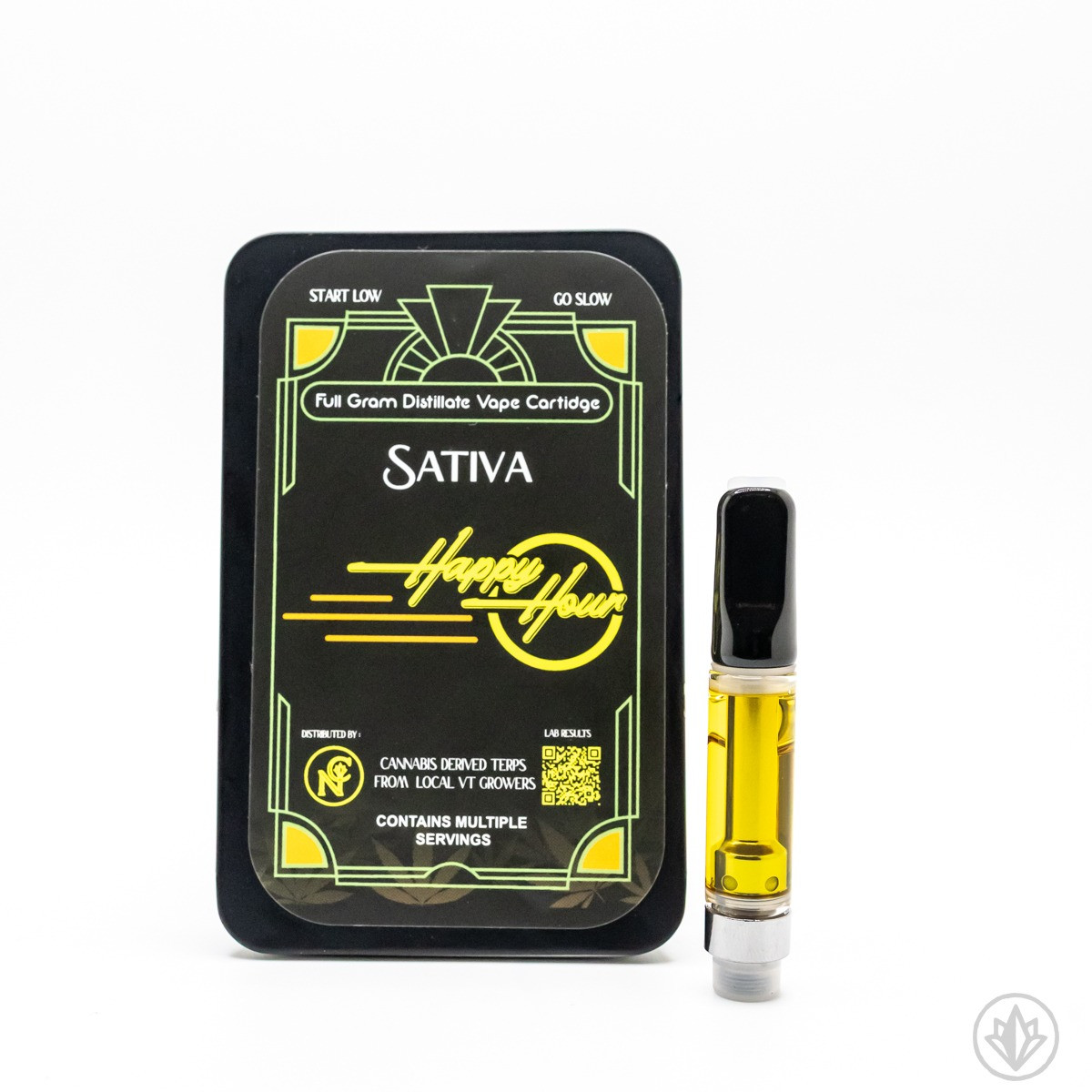 Photograph of product: Northern Craft Oui'd | Happy Hour | Sour Diesel | Distillate | Cartridge