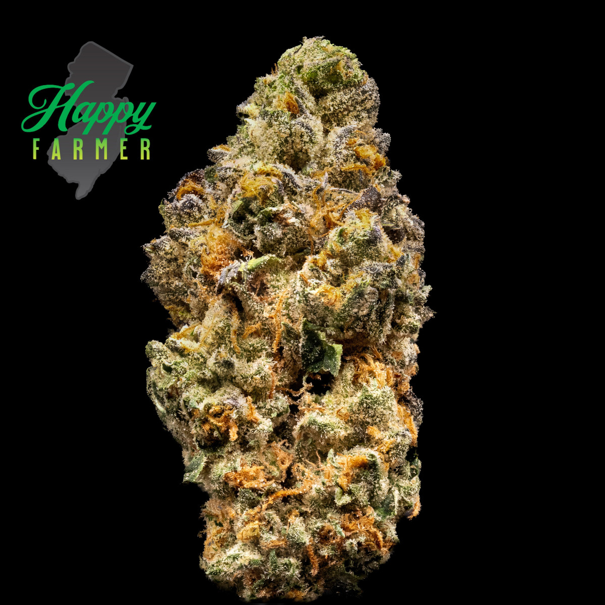 Photograph of product: The Happy Farmer | Gunpowder Milkshake Teenth | 1.75g Flower