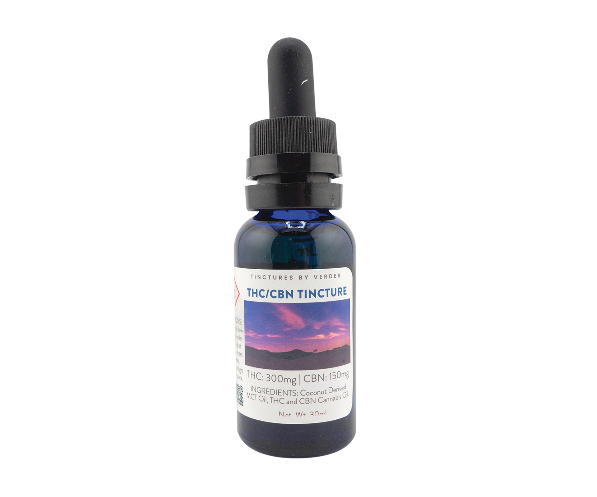 Photograph of product: Verdes Tincture 2:1- 300MG TH-oui : 150MG CBN