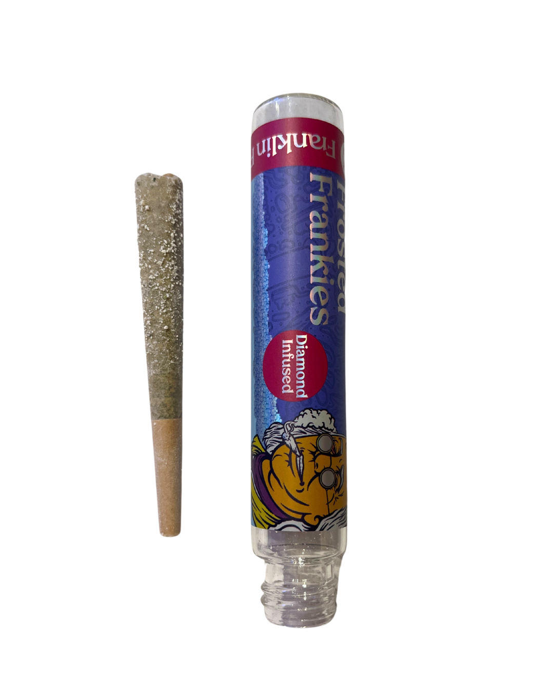 Photograph of product: Franklin Fields | Frosted Frankie | Lemon Ice Liquid Diamond Infused