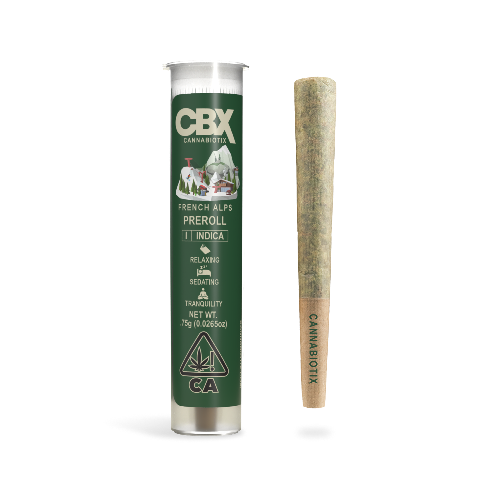 Photograph of product: Cannabiotix - Dropane (Indica) Preroll (.75g)