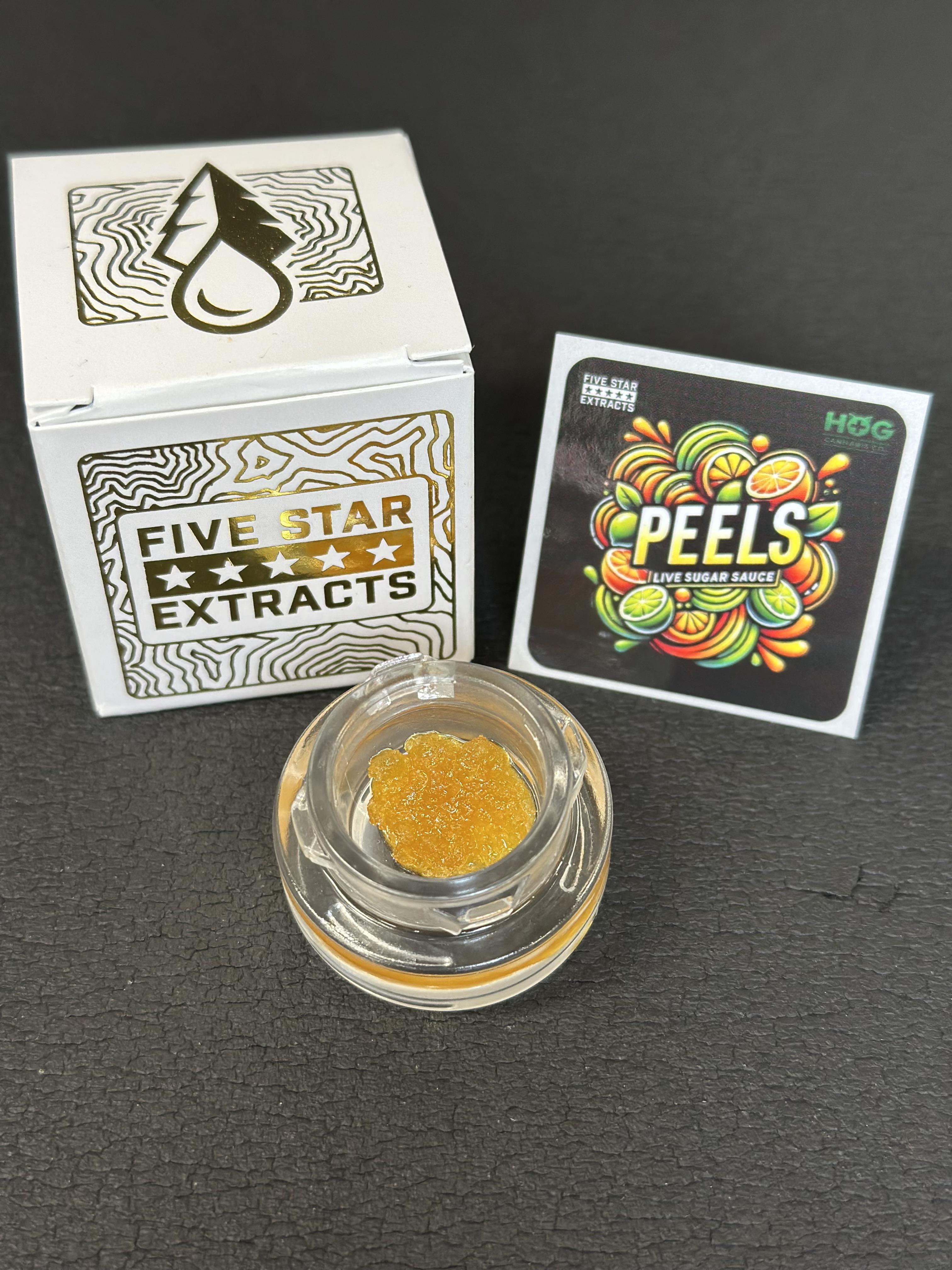 Photograph of product: Five Star Extracts - Peels - Live Sugar Sauce