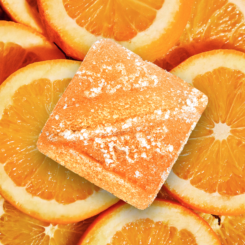 Photograph of product: Encore 100mg Gummies - Orangecello