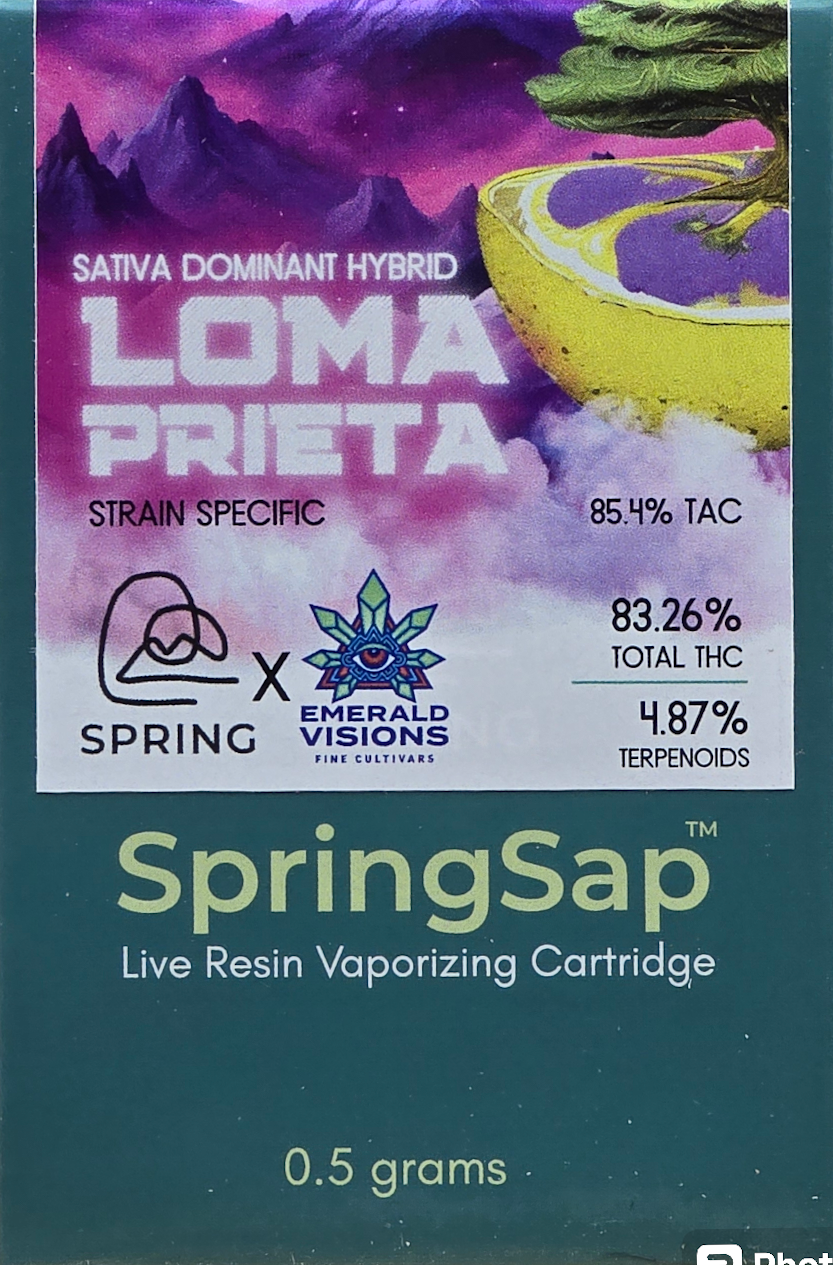 Photograph of product: Spring - Skunk Ape - Live Resin Cart