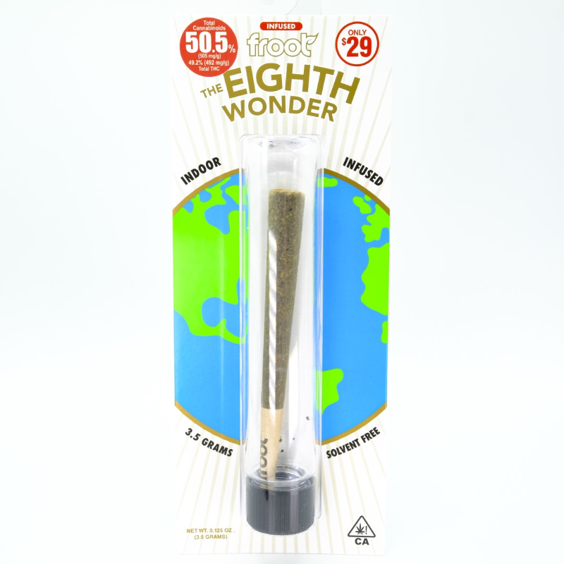 Photograph of product: Froot - Preroll - The Eighth Wonder - 3.5G