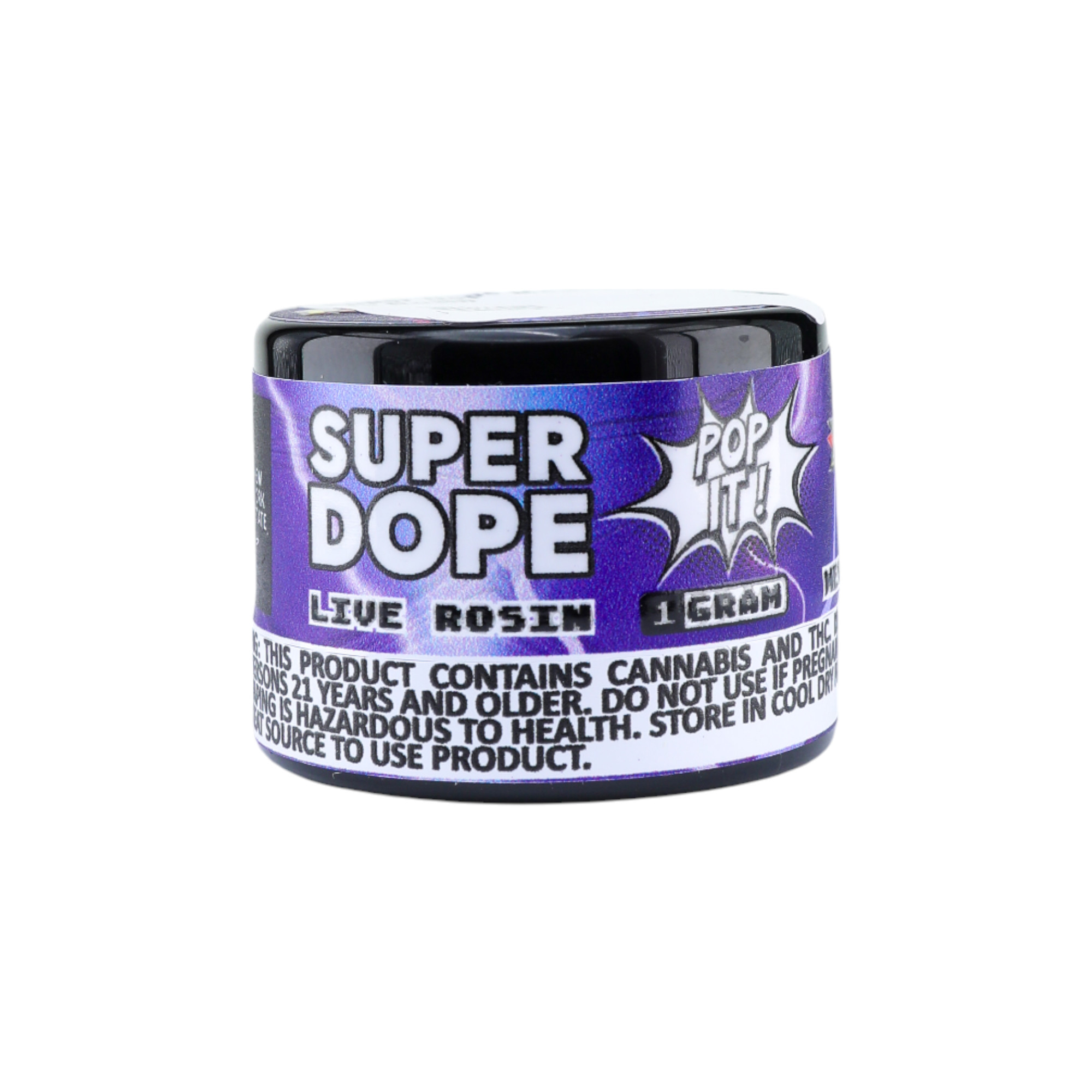Photograph of product: Super Dope Mega Z Dark Rosin