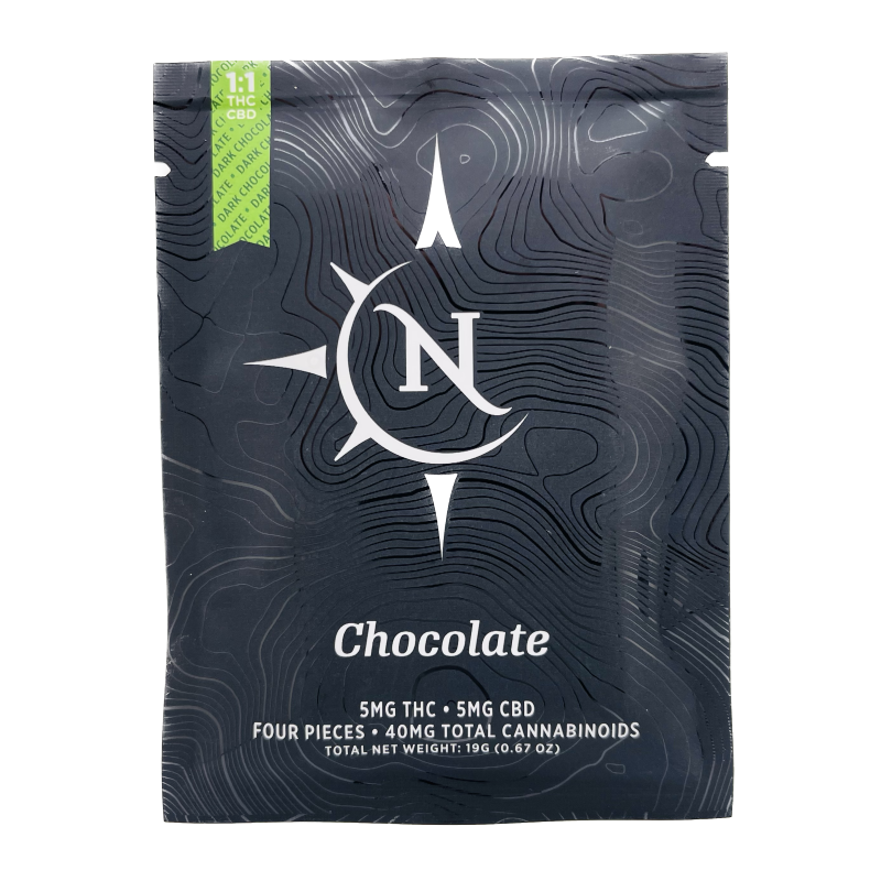 Photograph of product: Dark Chocolate Square Oui'd 20mg (I)