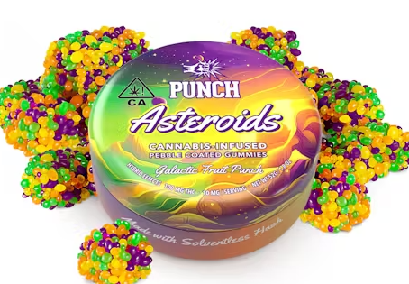 Photograph of product: Galactic Fruit Punch [H] - 100MG au chocolat Asteroids 10PK