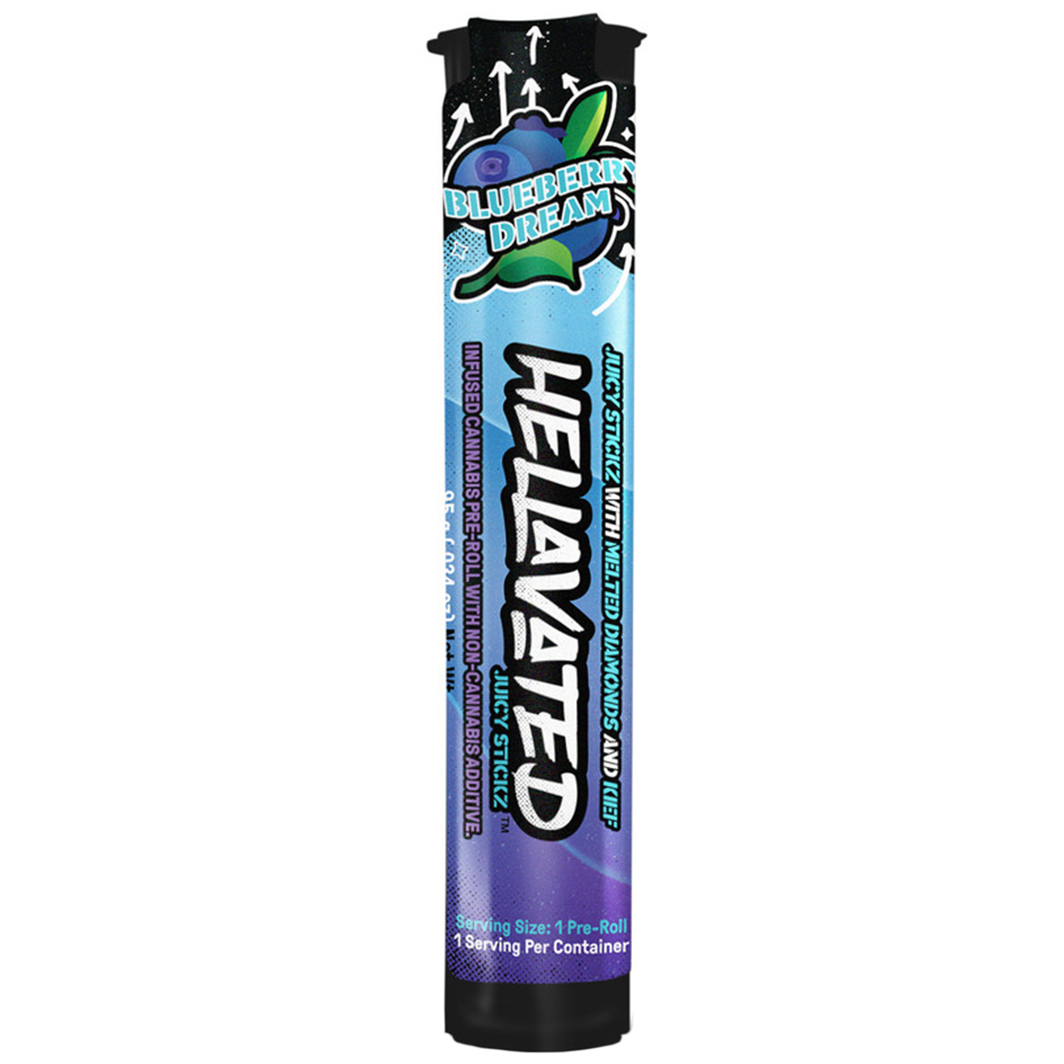 Photograph of product: Hellavated: Blueberry Dream 1pk/