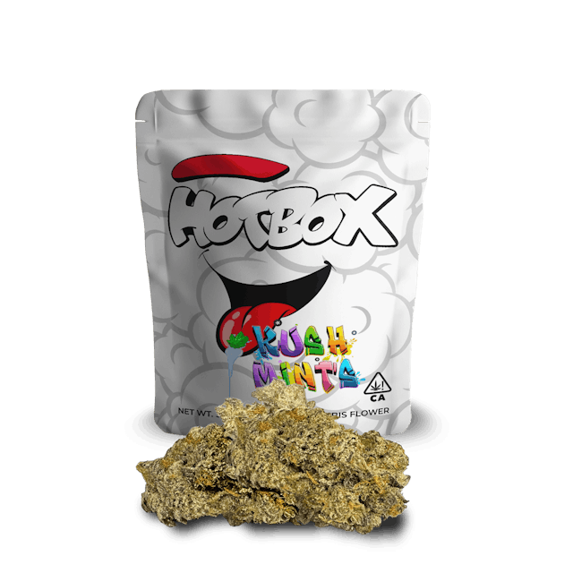 Photograph of product: Kush Mints | 3.5G Flower
