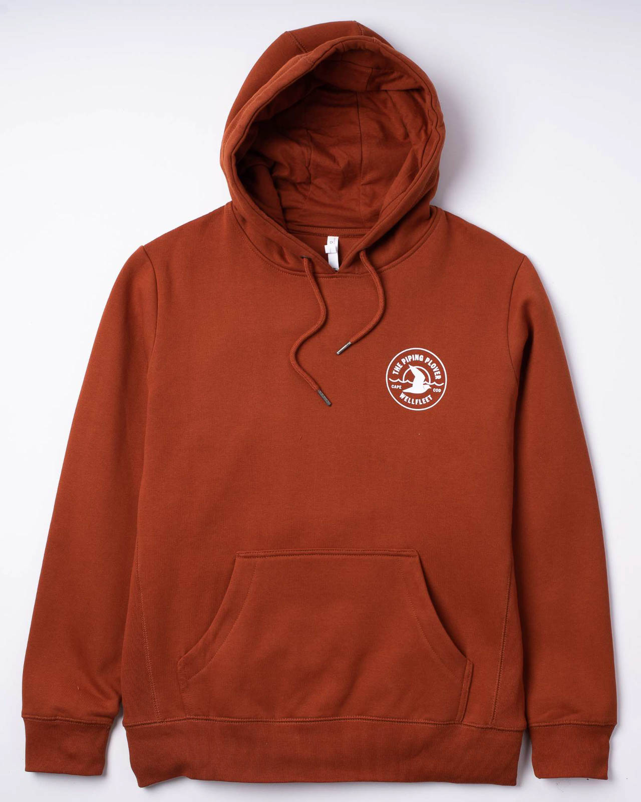 Photograph of product: Heavyweight GOTS Organic Cotton Hoodie Sweatshirt (Clay) - L