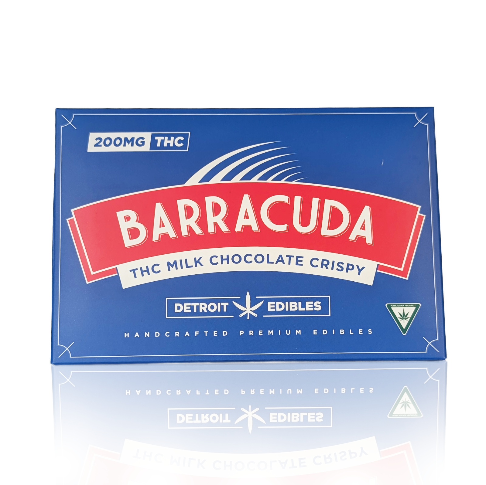 Photograph of Product: BARRACUDA BAR - MILK CHOCOLATE CRISPY - 200MG THC