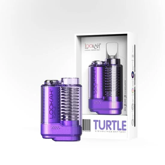 Photograph of product: Turtle 400mAh Variable Voltage 510 Battery | Purple