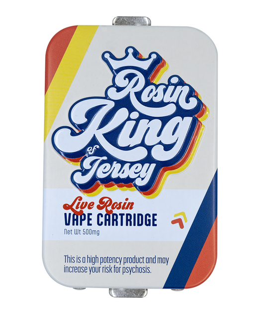 Photograph of product: Rosin King of Jersey - Fog Dog .5g Live Rosin Vape Cart