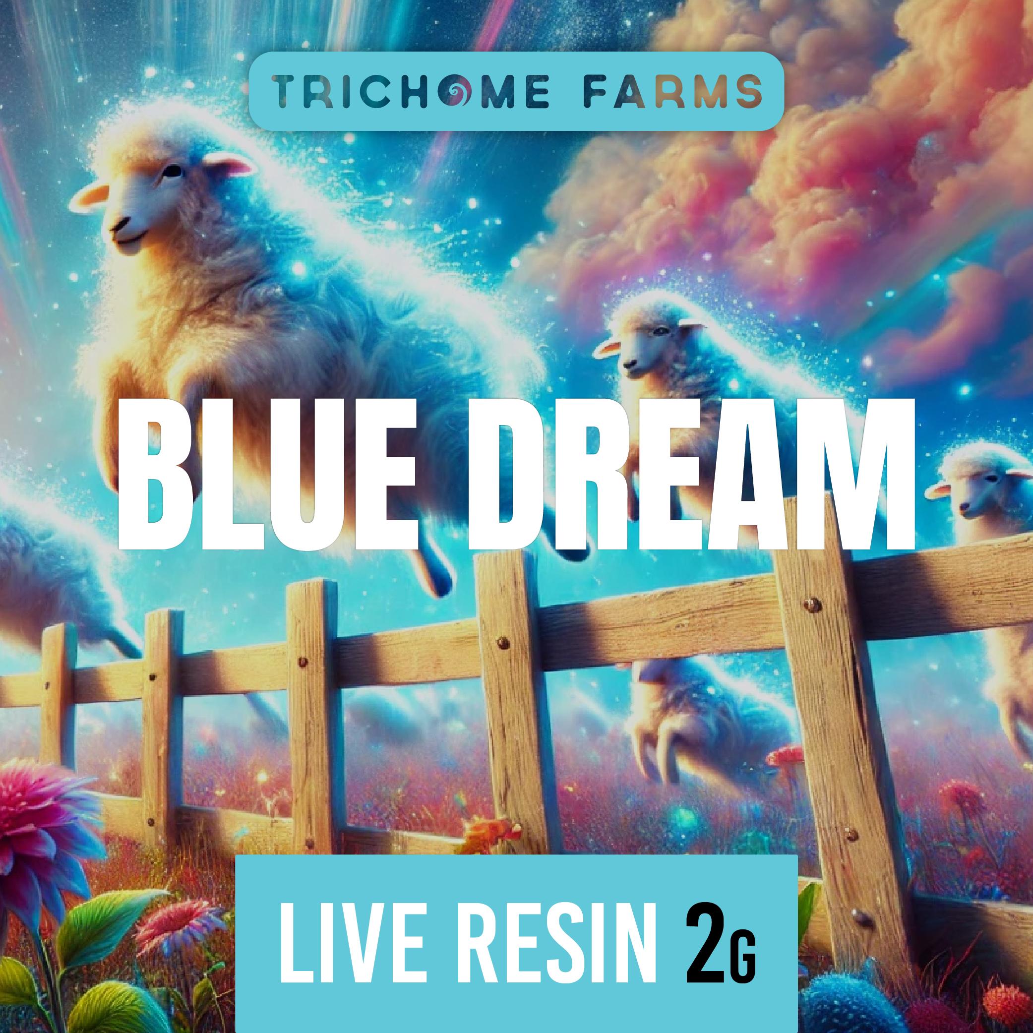 Photograph of product: Trichome Farms Blue Dream Resin