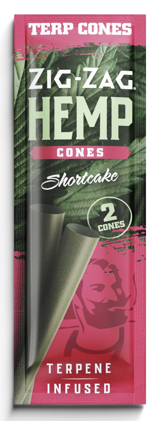 Photograph of product: Zig-Zag Shortcake Terpene Infused Hemp Cones, 2-Pack