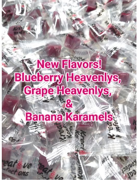Photograph of product: Grape (100mg) Oui'd Heavenly 10 pk by Kreative Konfections