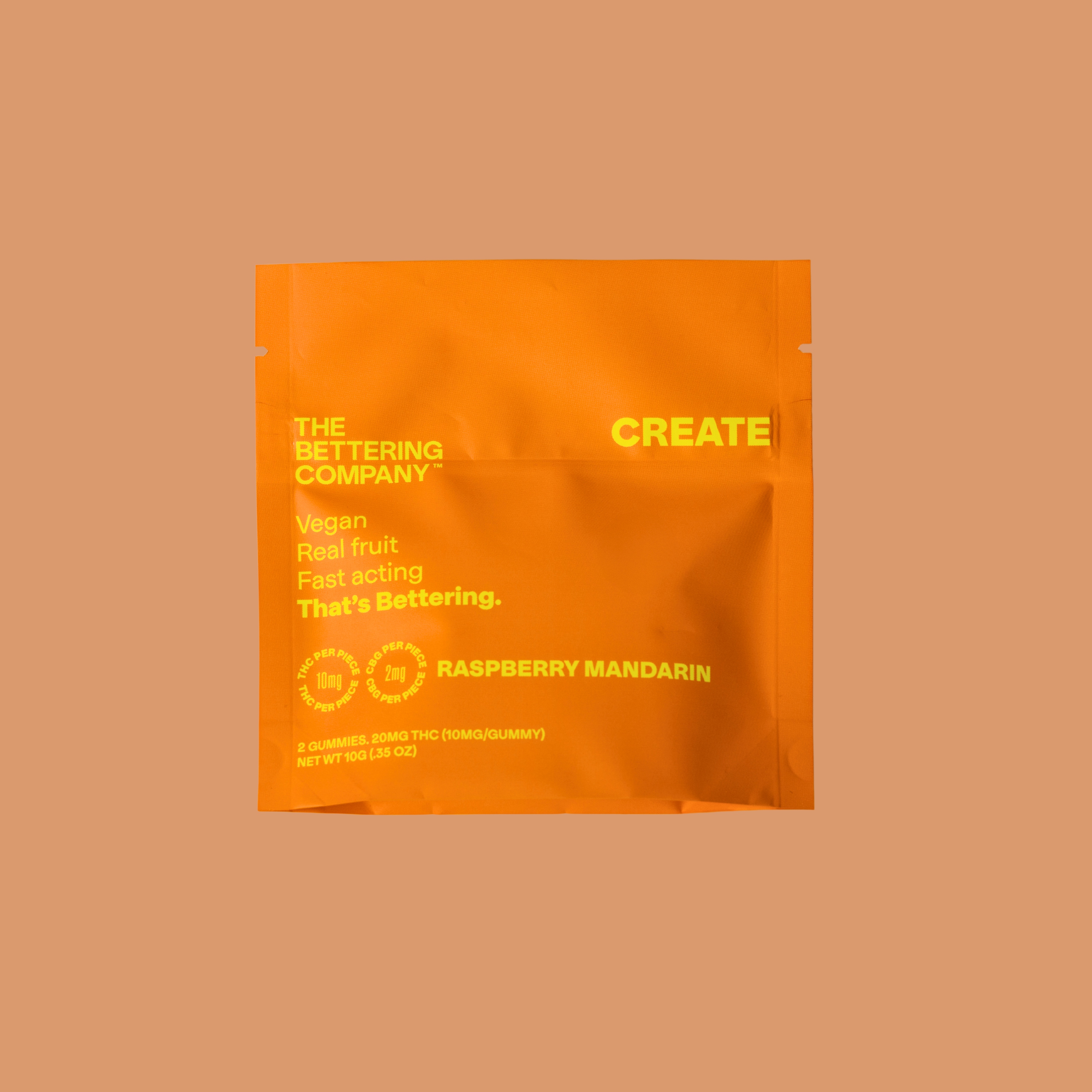 Photograph of product: Create Raspberry Mandarin 5:1  | 20mg