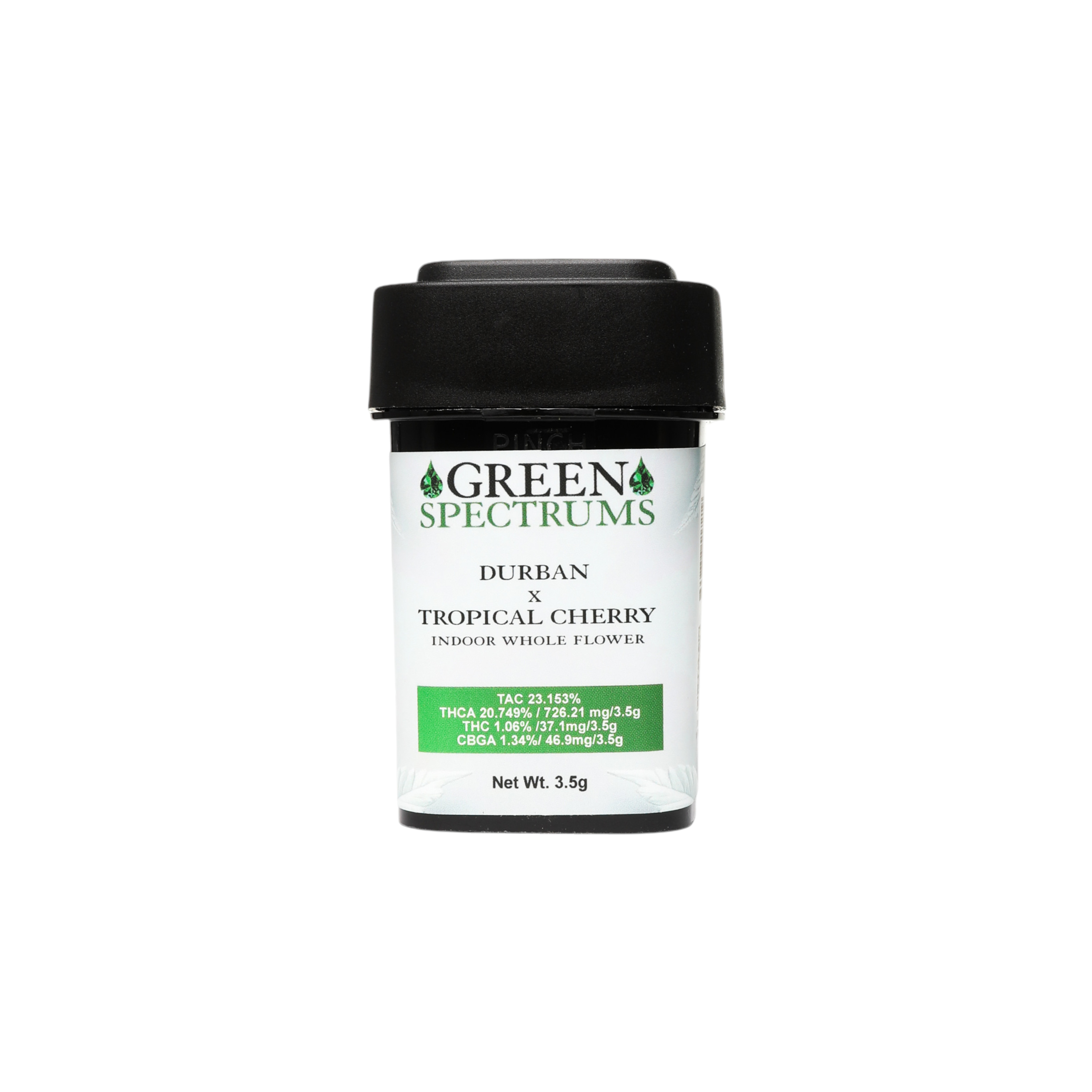 Photograph of product: Green Spectrums Durban x Tropical Cherry - 3.5g