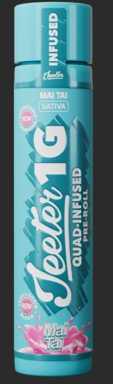 Photograph of product: Mai Tai 1g Infused Pre-Roll Jeeter