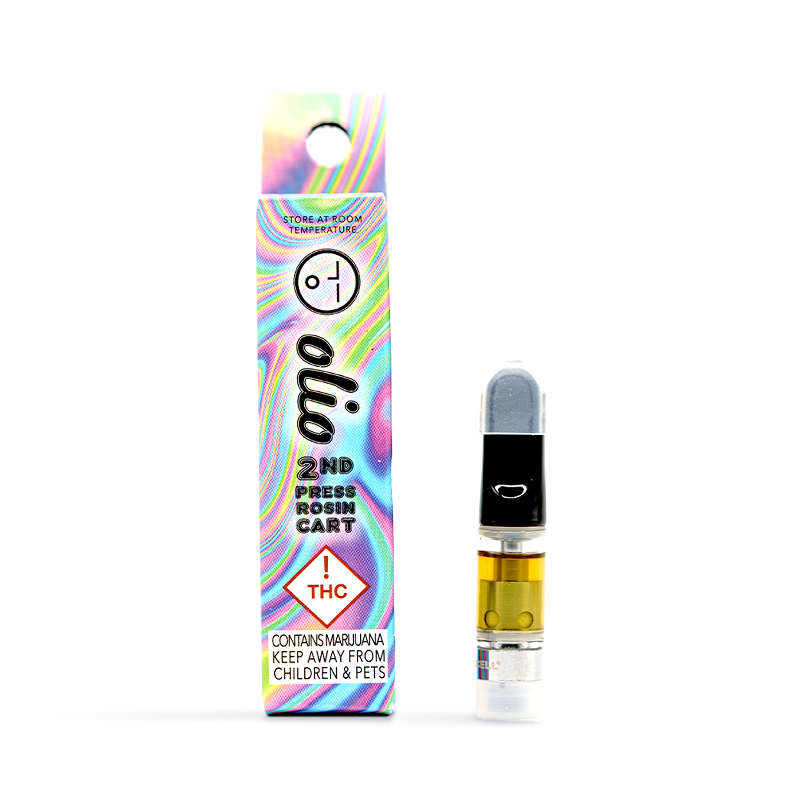Photograph of product: Day Glow Live Rosin Cartridge | 0.5g