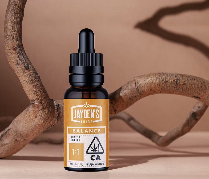 Photograph of product: Jayden's Juice   Balance 1:1 Tincture 30ml   392 Mg