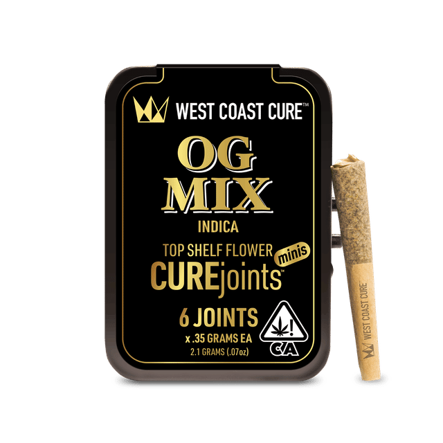 Photograph of product: 6pk OG Mix Mini Pre-rolls - 