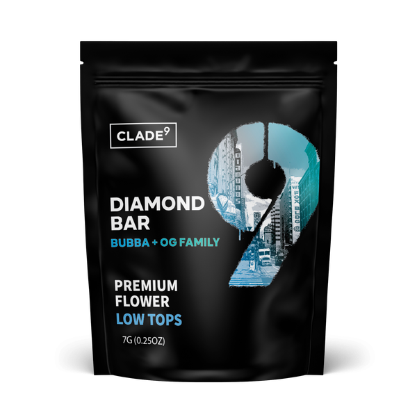 Photograph of product: Clade9 - Diamond Bar - Lowtops - 7g