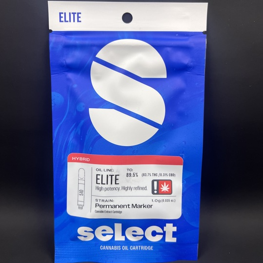 Photograph of product: Vape 1g Elite Permanent Marker (Select)