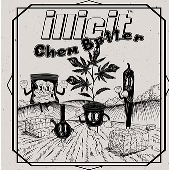 Photograph of product: Illicit - Chem Butter - 3.5 - Flower - 3.5g