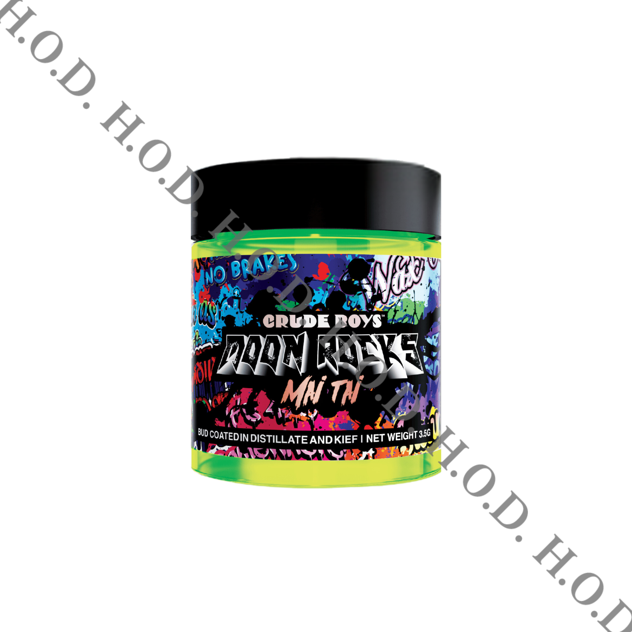 Photograph of product: Crude Boys Mai Tai Moon Rocks 3.5g