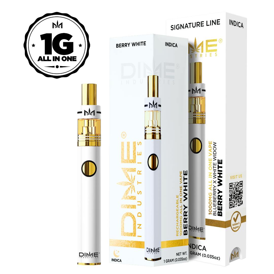 Photograph of product: Dime Industries | Berry White Signature Line All-In-One | 1g