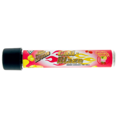 Photograph of product: Cali-Blaze Strawberry Lemonade Oui'd Infused Pre-Roll 1.2g