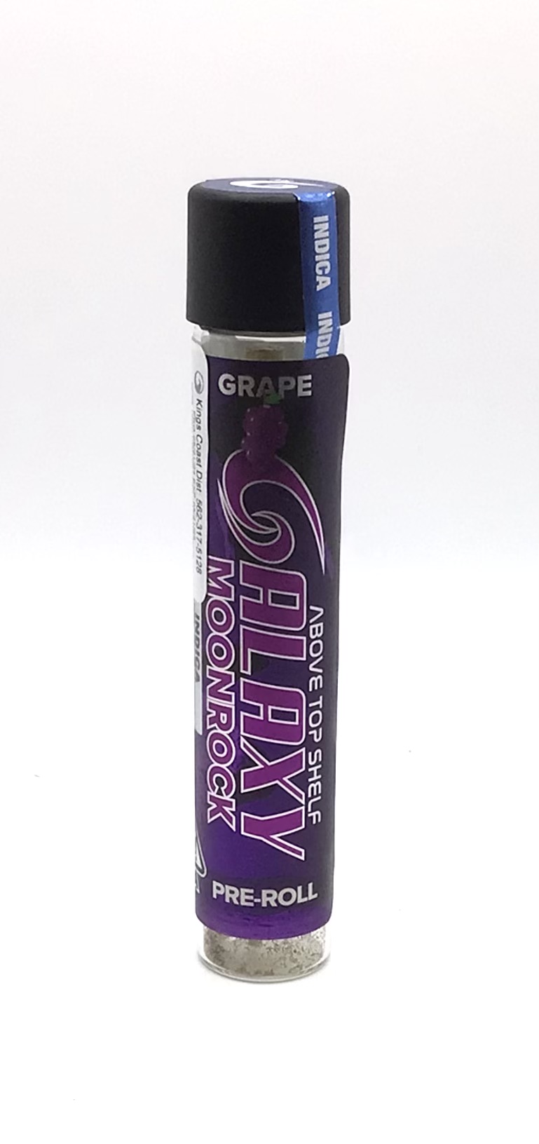 Photograph of product: GALAXY: GRAPE MOONROCK 1G PRE-ROLL