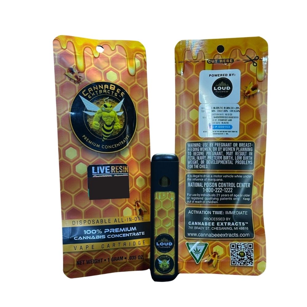 Photograph of product: Cannabee - White Runtz - LR Disposable