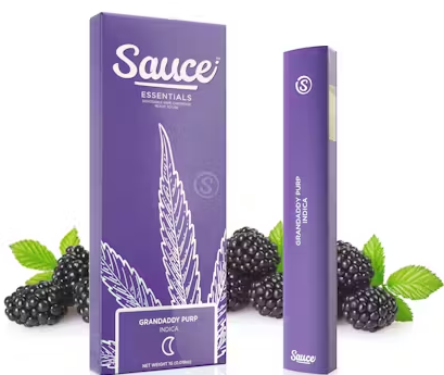 Photograph of product: Essentials King's Kush Live Resin Disposable Vape