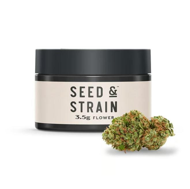 Photograph of product: Seed & Strain: Red Rocket | Pre-Roll
