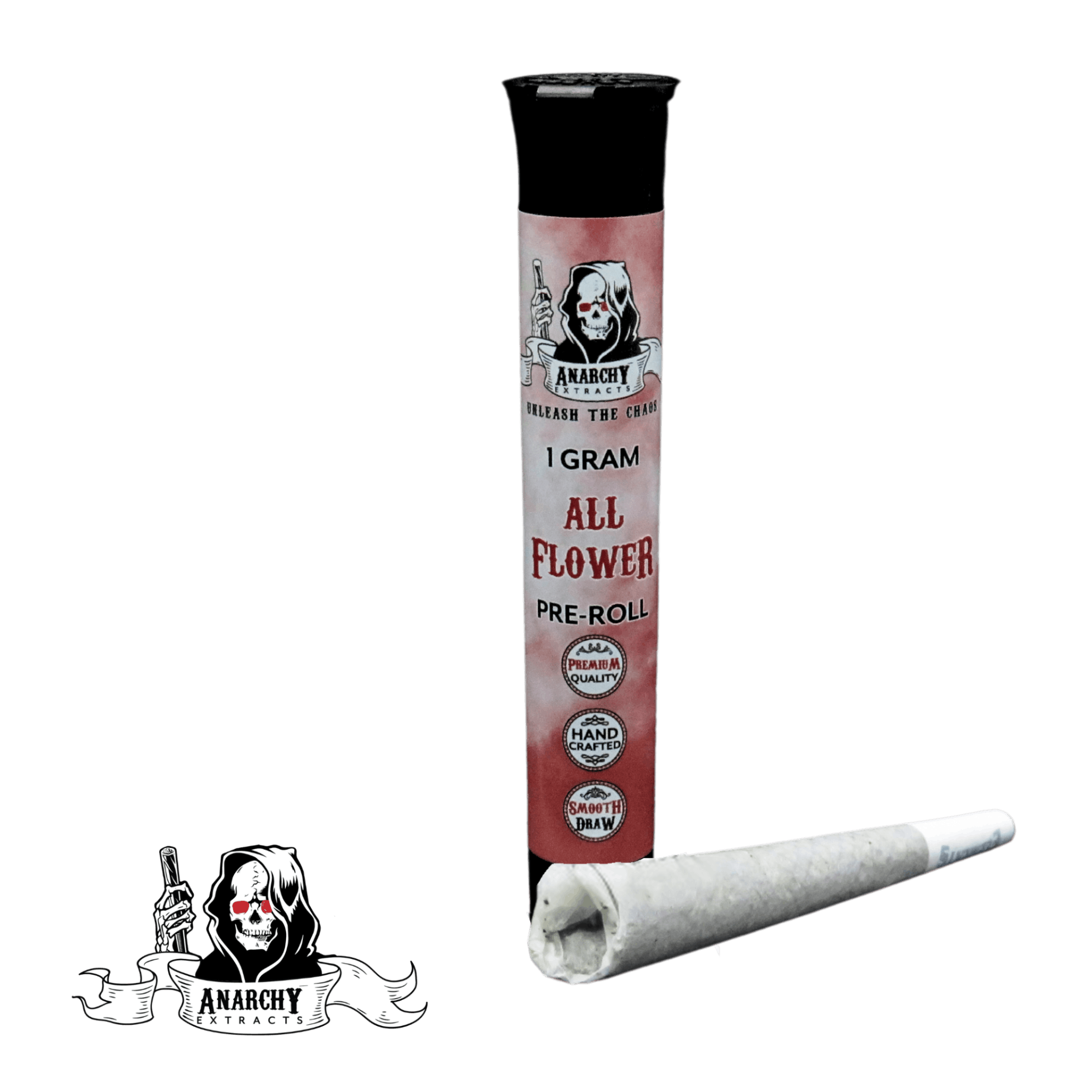 Photograph of product: Black Cherry Soda 1g Pre-Roll by Anarchy