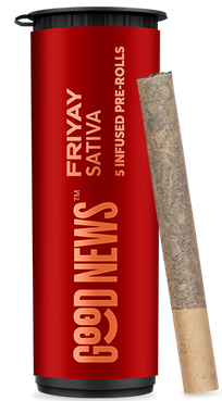 Photograph of product: Pre-Roll Infused Friyay Watermelon [5pk] | 2.5g