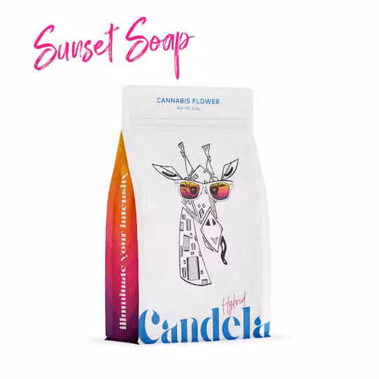 Photograph of product: Candela - Sunset Soap - 3.5g Pre-Pack