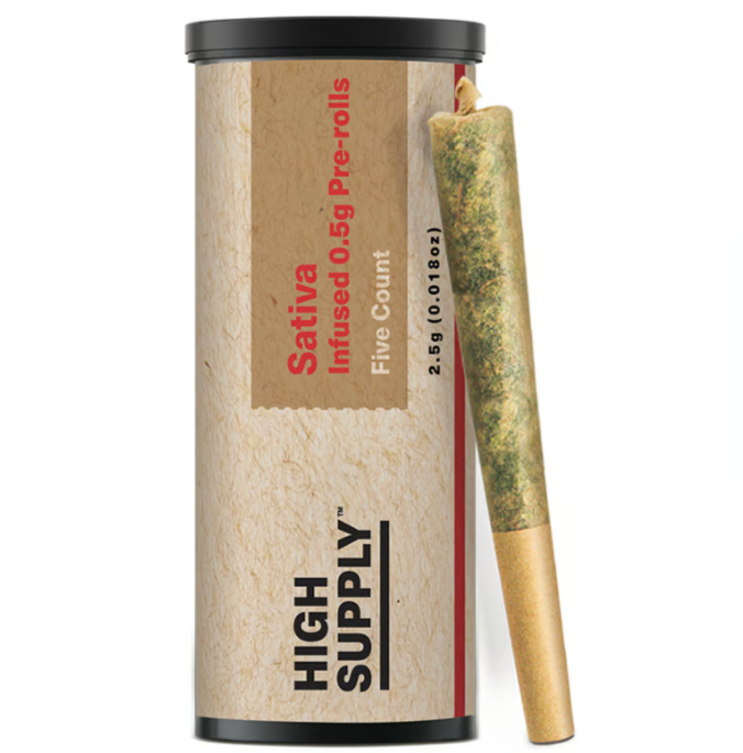 Photograph of product: Infused Chem Scout Pre-Roll Pack 2.5g (5-Pack | 0.5g Each)