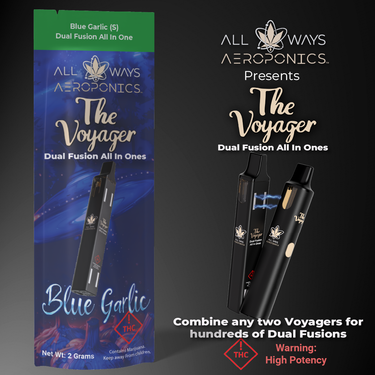 Photograph of product: AWA Voyager Dual Fusion - Blue Garlic