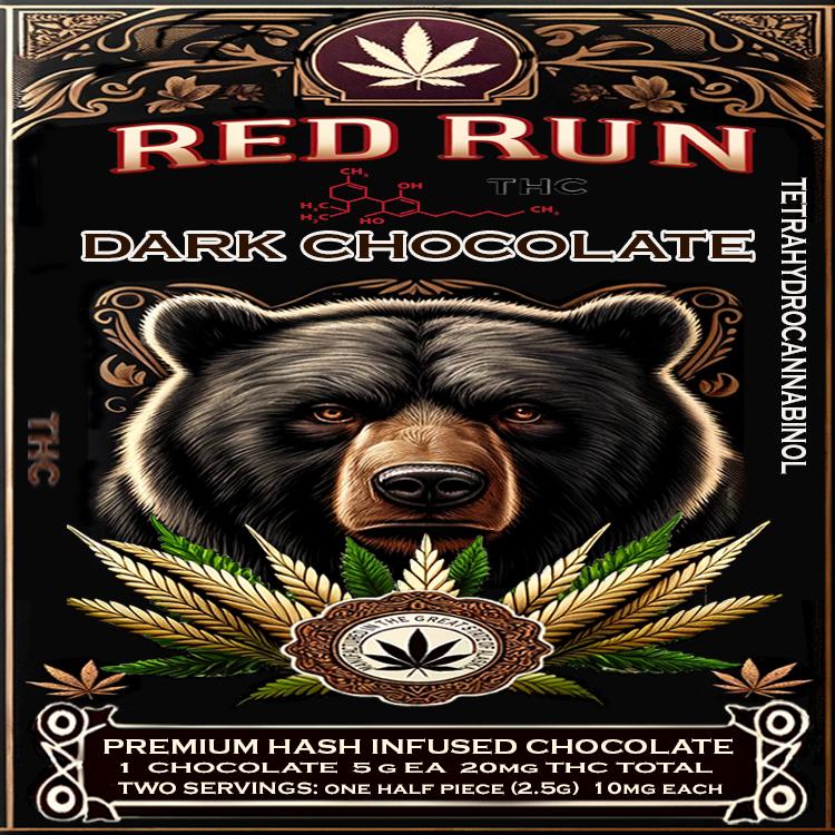 Photograph of product: 20mg Dark Chocolate