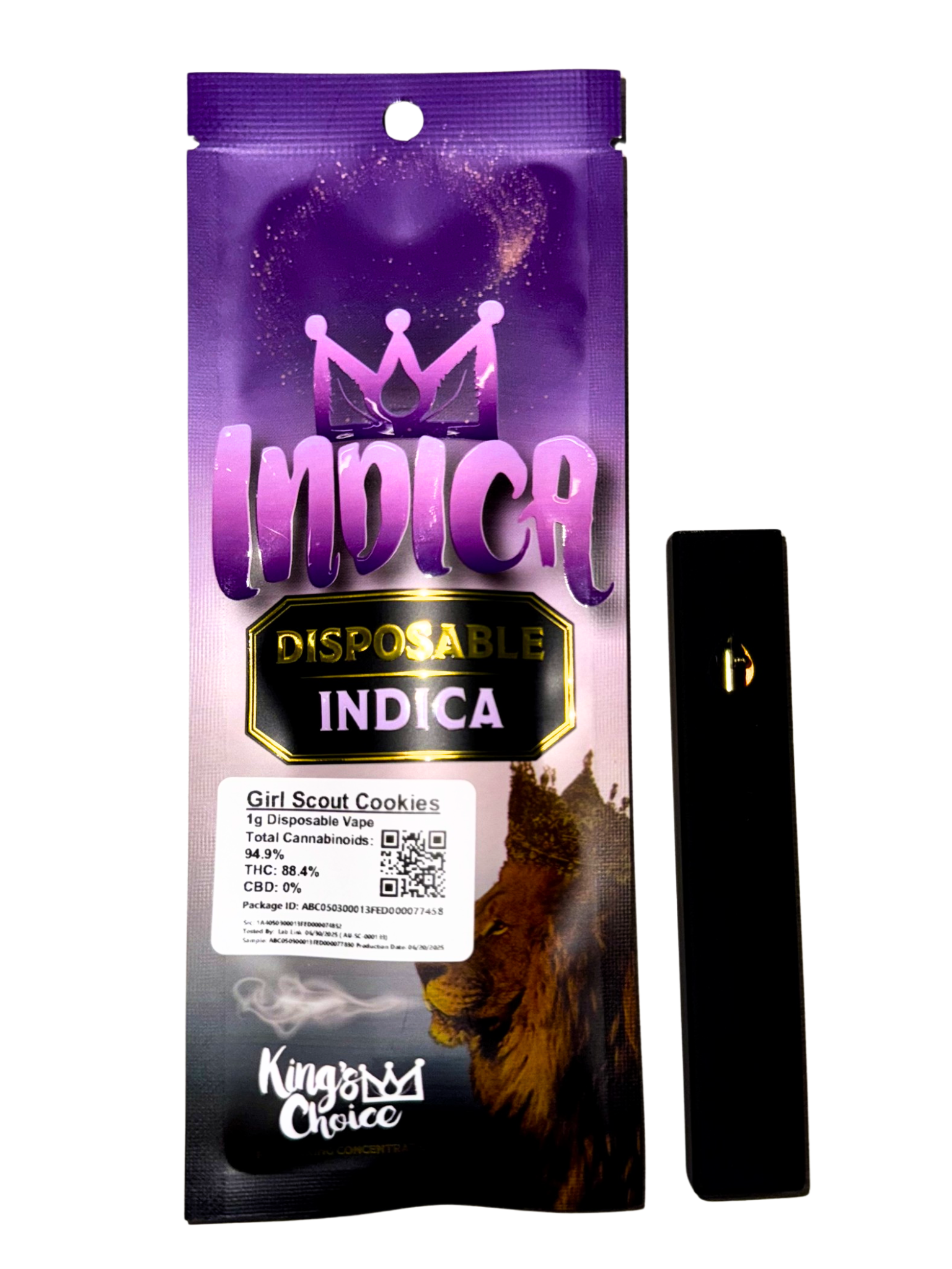 Photograph of product: Girl Scout Cookies Disposable Vape