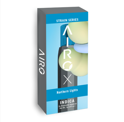 Photograph of product: Airo Vape Disposable 2g- Northern Lights