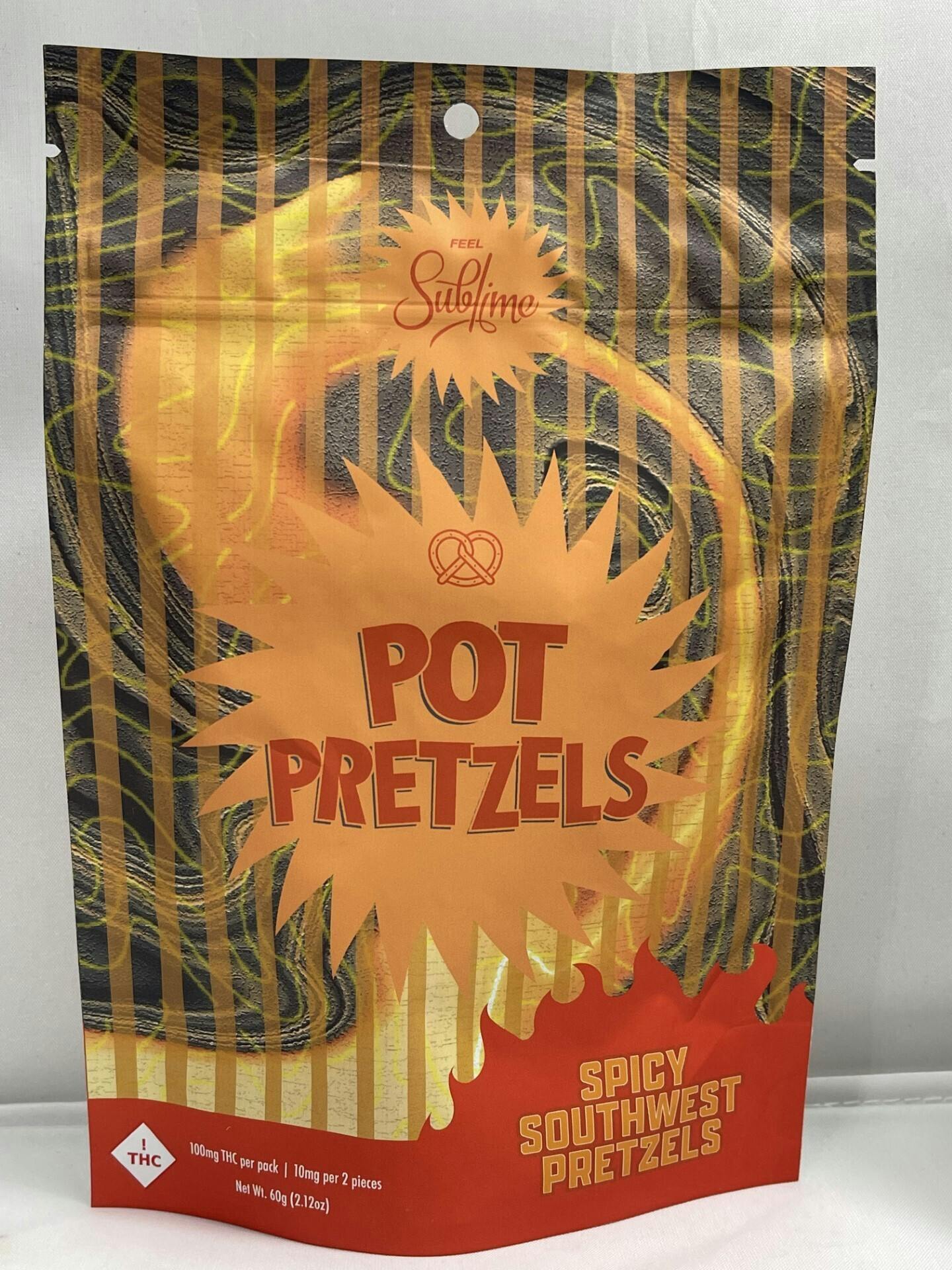 Photograph of product: Pot Pretzels Spicy Southwest